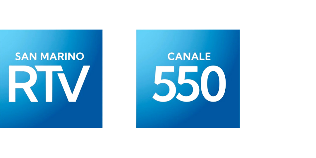 logo RTV san Marino e Canale 550